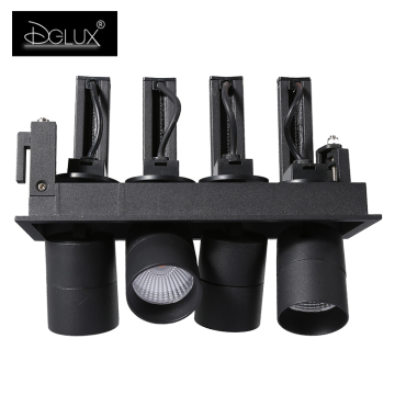 Dglux hoge zuiverheid aluminium cob led downlight