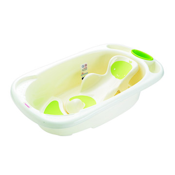 Baignoire en plastique infantile de grande taille avec le lit de Bath