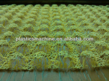 Plastic geotextile mat machinery