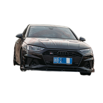 2020-2022 Audi S4 B9.5 AE Style Carbon Fiber Body Kit: Enhance Your Car's Appearance with Premium Front Lip, Bumper Spoiler, Rear Diffuser, and Fender Hood Add-ons