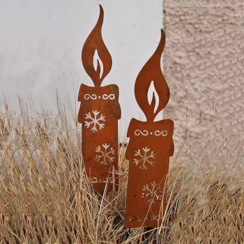 Factory Supply Antique Style Rusty Metal Garden Art for Decorative Planting