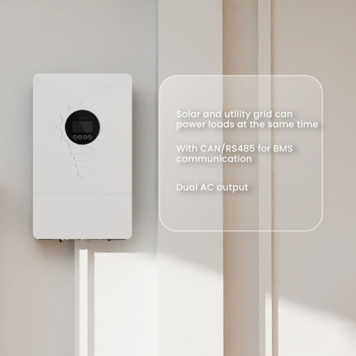 Reliable Hybrid Solar Inverter with Battery Compatibility