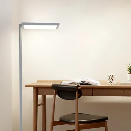 Minimalist Smart Standing LED Floor Lamp for Children's Room Eye Protection