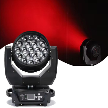 High Quality 19*15W RGBW 4in1 LED Zoom Moving Head Light