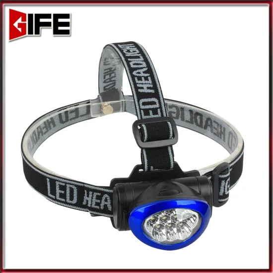 GF-8001 Best-selling High Quality Dimmer Sensor Head Light AAA Battery Bike Camping Hiking 3w led headlight lamp