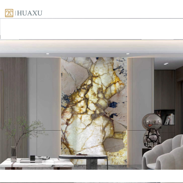Custom Luxury Brazilian Quartzite Slabs for Villa Projects