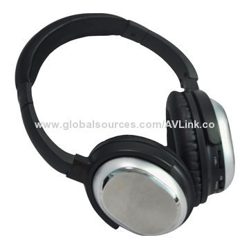 Rechargeable Lithium Battery Active Noise-canceling Headband Headphone with Bluetooth Function/Apt-x