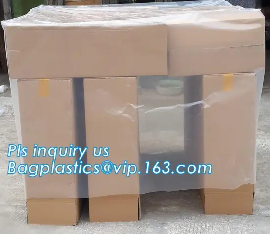 Airline Cargo Cover Shopping Bag Bin Liner/Can Liner Cargo Transport Protection Film Printing Mattress Bag Seal-able Mattress Ba