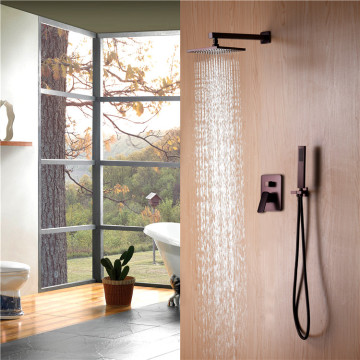 Luxury Brown Bronze Concealed ORB Shower Faucet with Handshower
