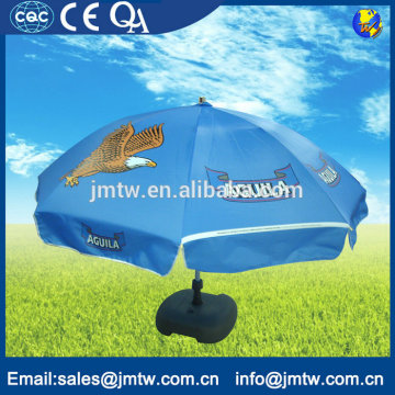 Outdoor Commercial Fold Advertising Steel Pole Beach Parasol