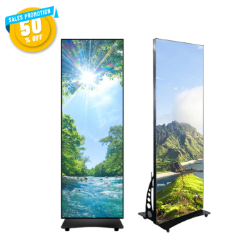 Portable Digital Signage: Cloud-Based LED Display for Advertising