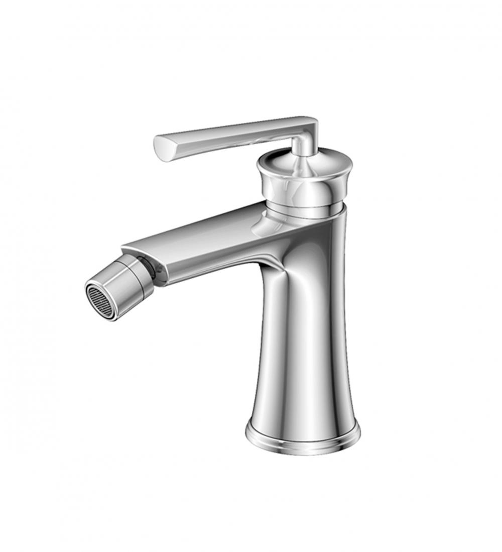 Mixer bidet in ottone a leva singola