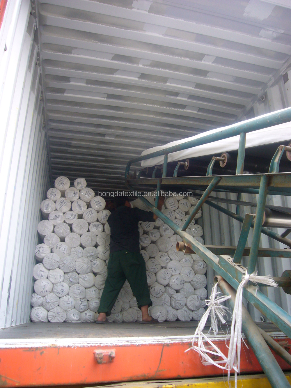 Wholesale Plain White Cotton Fabric 233C