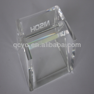 Hot sale! high quality transparent acrylic id card holder