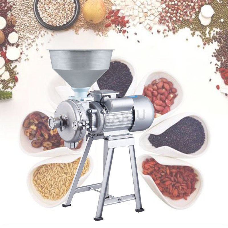 Peanut butter machine wet Refiner Commercial Grain beans grinder for tofu,Tahini, chili sauce,corn flour, etc. 220V 1.5kw