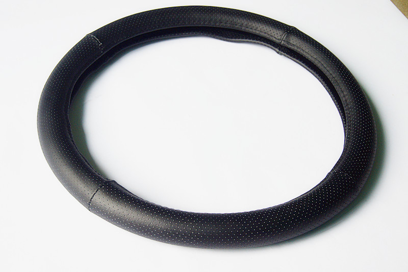 leather steering wheel cover