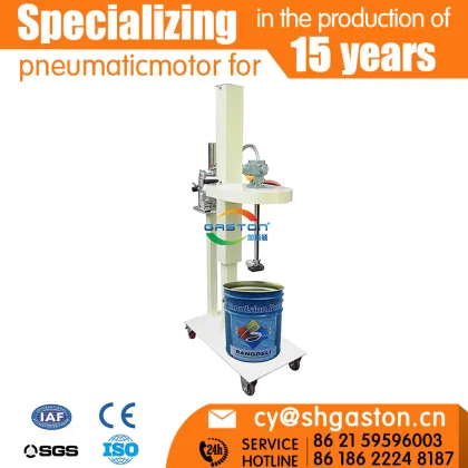 Portable Air Pneumatic Mixer Machine