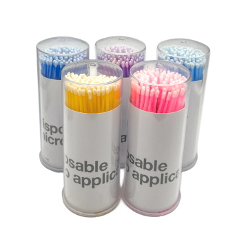 High Quality Plastic Adhesive Cotton Applicator for Dental and Eyelash Use