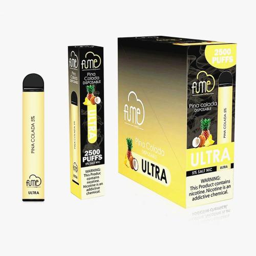 Fume Ultra 일회용 vape 2500 커스텀 로고