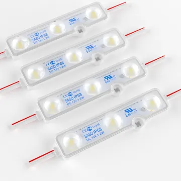 Super Bright 12V IP68 Waterproof LED Module - 1.2W Injection Module 2835SMD