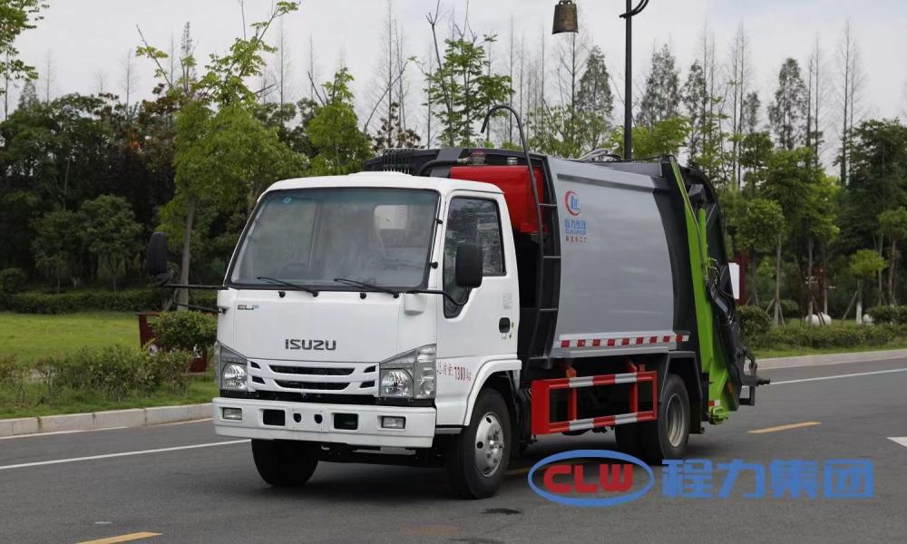 Isuzu 100p Garbage Compactor Truck 1 Jpg