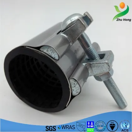 SJW-F subsea pipe repair clamps galvanize steel pipe types of coupling fabricated pipe clamps