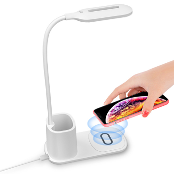 Wireless Charger Fantasy Fashion Desk Lamp: Rechargeable Table Lamp for Kids' Night Study