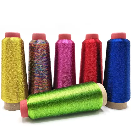 150D/2 Golden Metallic Thread for Machine Embroidery - Big Cone