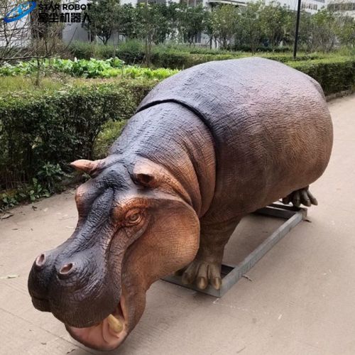 Hippopotamus Aniamtronic Hewan Jungle Dijual