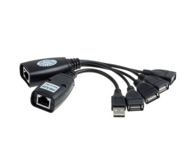 USB do RJ45 Adapter rozszerzający 150 stóp/50m Kabel UTP 1050Hub - gorąca sprzedaż