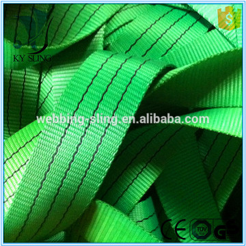 3T green ratchet tie down belt