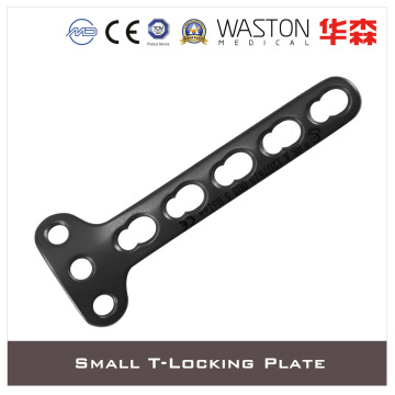 Titanium Small T-Loc Plate with Available Combined or Multi-Angle Hole