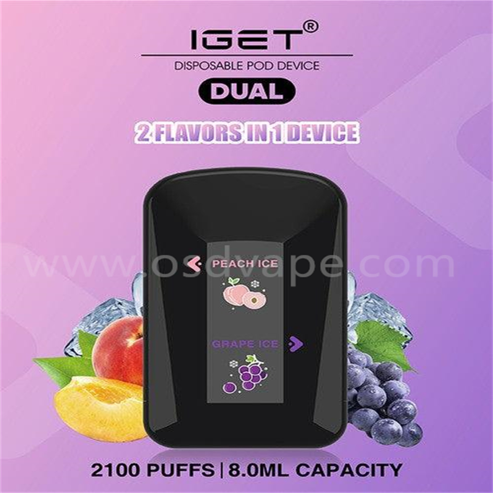 Iget DUAL 2100 Puff Disposable | Wholesale