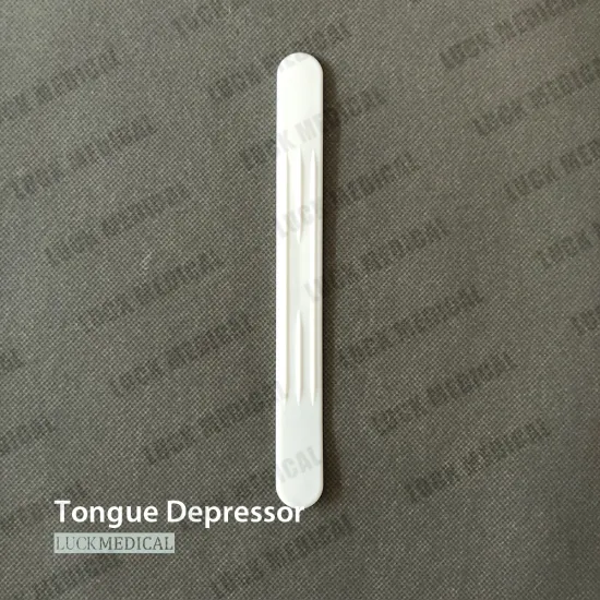 Disposable Plastic Tongue Spatula