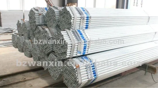 hot galvanizing pipe making machine