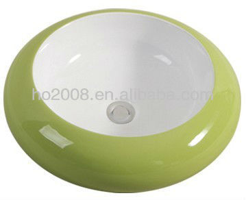 Bathroom Ceramic Color Hand Wash Basin