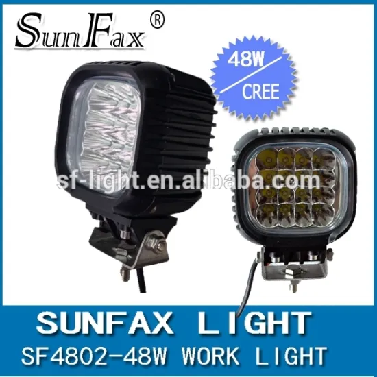 Cheap price 12v C REE Square 48w truck led work light ,auto led driving light.
