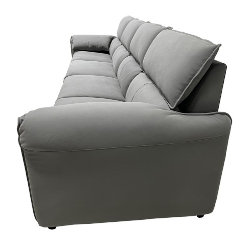 Katil Sofa Kulit Elektrik Mewah untuk Ruang Tamu Vila