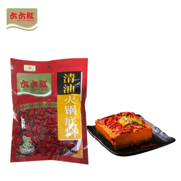 Chinese Seasoning Sichuan Hot Pot Condiment Vegetable Oil Sauce