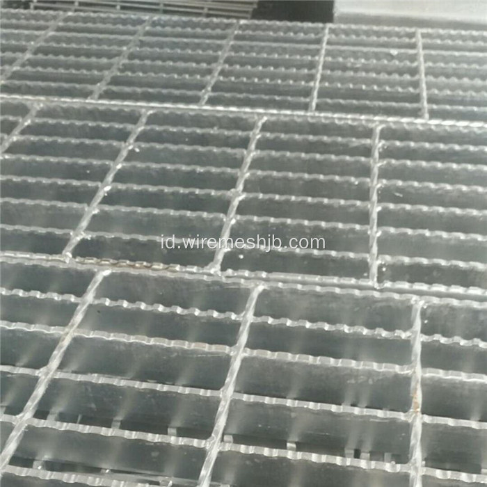 Hot-dip Galvanized Steel Grating Luar Tangga Tapak
