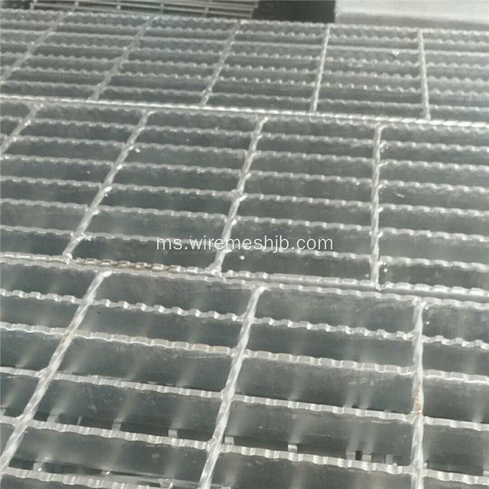 Hot-dip Galvanized Steel Grating Outdoor Stair Treads