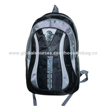 School Backpack, Allover and One Zippered Main CompartmentNew
