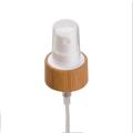 20/410 Bamboo Cream Pump Wooden Sprayer