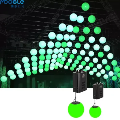 Factory Direct LED Kinetic Ball DMX Color Light Kinetic Ball Lighting