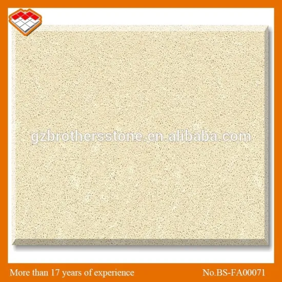 Guangdong Cream Color Royal Botticino Artificial Marble Table Top