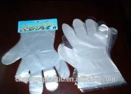 Plastic gloves,PE disposable gloves