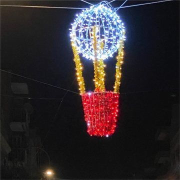 OEM & ODM Street Christmas LED 3D Air Balloon Light Decoration