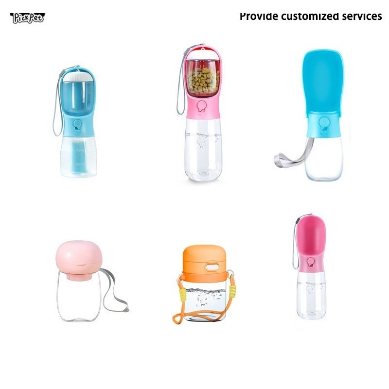 Portable 1.5L Pet Water Bottle Outdoor Travel Water and Food Cup for Dogs and Cats