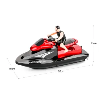 809 Remote Control Motorcycle and Yacht 2.4G 4CH Waterproof Ship