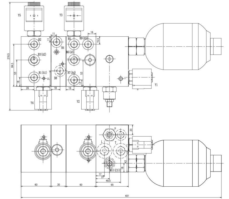 Pilot Control Combination Valve